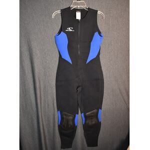 O'Neill Women's Size 14 Sleeveless Full Wetsuit Black Blue